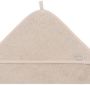 Jollein badstoffen badcape 75x75cm beige Handdoek badcape Personage - Thumbnail 3