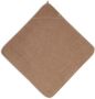 Jollein badstof badcape 75x75cm Biscuit Handdoek badcape Bruin Effen - Thumbnail 3