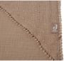 Jollein badcape Embroidery 75x75cm Biscuit Handdoek badcape Bruin - Thumbnail 4