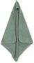 Jollein badstoffen badcape 75x75cm grijsgroen Handdoek badcape Personage - Thumbnail 2