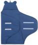 Jollein universele wikkeldeken Basic stripe voor maxi cosi groep 0 jeans blue Blauw - Thumbnail 3