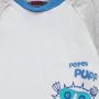 KANZ baby T-shirt met printopdruk wit Jongens Katoen Ronde hals Printopdruk 62 - Thumbnail 3