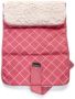KipKep Napper verschoonmatje met teddy dusty clay Roze All over print - Thumbnail 4