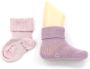 KipKep blijf-sokjes set van 2 pastel violet roze Sokken Paars Biologisch katoen 1 - Thumbnail 3