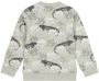 Koko Noko sweater met dierenprint groen - Thumbnail 8