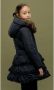 Le Chic gewatteerde jas blauw - Thumbnail 3