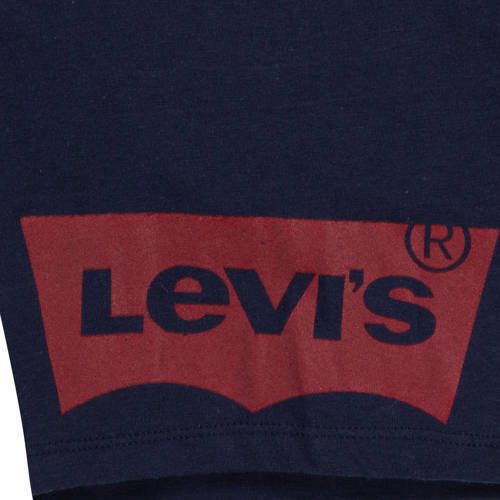 Levis Levi's Kids boxershort Batwing- set van 2 donkerblauw lichtblauw Jongens Stretchkatoen 116-134