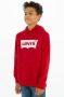 Levis Levi's Kids hoodie met logo rood wit Sweater Logo 104 - Thumbnail 7