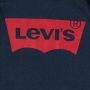 Levis Levi's Kids giftset Classic Batwing met romper donkerblauw rood Jongens Katoen Ronde hals 6-12 mnd - Thumbnail 3