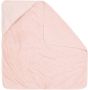 Little Dutch badcape 75x75 cm Pure Soft Pink Handdoek badcape Roze Effen - Thumbnail 3