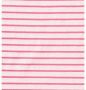 Little Label gestreepte shortama van katoen roze wit Meisjes Stretchkatoen Ronde hals 110 - Thumbnail 3