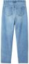 LMTD high waist loose fit jeans NLFBIZZA light denim Blauw Effen 176 - Thumbnail 4