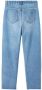 LMTD high waist loose fit jeans NLFBIZZA light denim Blauw Effen 176 - Thumbnail 5