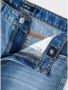 LMTD high waist loose fit jeans NLFBIZZA light denim Blauw Effen 158 - Thumbnail 6