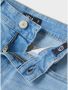 LMTD regular fit jeans bermuda NLMTOMO light denim short Blauw Jongens Stretchdenim 152 - Thumbnail 3