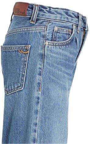 LTB high waist wide leg jeans Felicia mielle wash Blauw Meisjes Katoen 128
