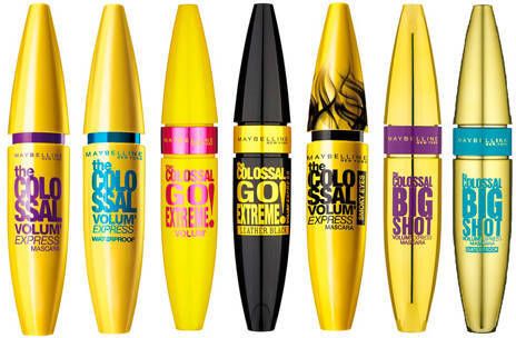 Maybelline New York The Colossal Volum' Express Go Extreme! mascara Leather Black Zwart