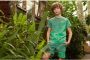 Me & My Monkey T-shirt Milton met printopdruk groen Jongens Katoen Ronde hals 104 - Thumbnail 2