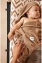 Meyco badcape Basic Badstof 75x75 cm Toffee Handdoek badcape Bruin Effen - Thumbnail 4