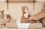Meyco badcape Basic Jersey 80x80 cm Toffee Handdoek badcape Bruin Effen - Thumbnail 2