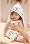 Meyco badcape Lemon Handdoek badcape Wit All over print - Thumbnail 3