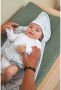 Meyco badcape set van 2 Basic jersey Cheetah forestgreen Handdoek badcape Groen - Thumbnail 2