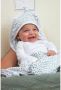 Meyco badcape set van 2 Basic jersey Cheetah forestgreen Handdoek badcape Groen - Thumbnail 3