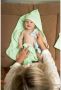 Meyco hydrofiele badcape uni soft mint Handdoek badcape Groen Effen - Thumbnail 2