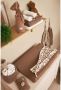 Meyco kruikenzak Velvet 13xh35 cm Toffee Bruin Effen - Thumbnail 4