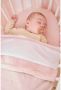 Meyco reversible baby ledikantdeken Mini Knots Teddy 100x150 cm Soft Pink Babydeken Roze - Thumbnail 3