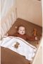 Meyco baby ledikantdeken Mini Knots 100x150 cm Toffee Babydeken Bruin Effen - Thumbnail 4