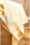Meyco baby ledikantdeken Knit basic 100x150 cm soft yellow Babydeken Geel - Thumbnail 4