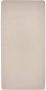 Meyco katoenen ledikant hoeslaken 60x120 cm sand Beige Effen - Thumbnail 2