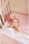 Meyco katoenen jersey ledikant hoeslaken 60x120 cm Soft Pink Roze Effen - Thumbnail 4