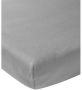 Meyco jersey baby hoeslaken ledikant 60x120 cm Grijs - Thumbnail 2
