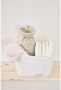 Meyco Basic Badstof monddoekje 30x30 cm set van 6 Offwhite Soft Pink Toffee Monddoekjes Ecru - Thumbnail 2