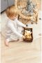 Meyco gevoerde baby slaapzak Cheetah taupe Babyslaapzak Bruin All over print 104 cm - Thumbnail 3