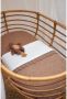 Meyco baby wieglaken 75x100 cm set van 2 Offwhite Babylaken Wit Effen - Thumbnail 4