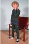 Moodstreet sweater met printopdruk donkergroen - Thumbnail 5