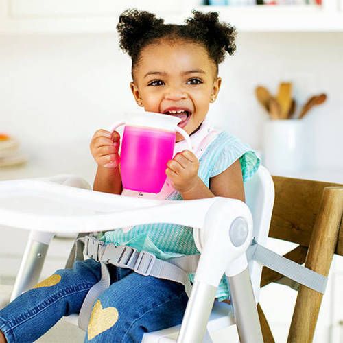 Munchkin Miracle Trainer 360° drinkbeker roze (207 ml)