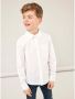 Name it KIDS overhemd NKMNEFRED wit Jongens Stretchkatoen (duurzaam) Klassieke kraag 134 140 - Thumbnail 4