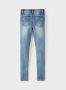 Name it KIDS skinny jeans NKFPOLLY medium blue denim Blauw Meisjes Stretchdenim 110 - Thumbnail 5