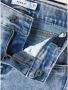Name it KIDS skinny jeans NKMPETE light blue denim Blauw Jongens Stretchdenim 140 - Thumbnail 5