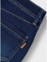 Name it KIDS slim fit jeans NKMSILAS dark blue denim Blauw Jongens Stretchdenim 170 - Thumbnail 9