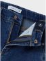 Name it KIDS wide leg jeans NKFROSE medium blue denim Blauw Meisjes Stretchdenim 134 - Thumbnail 4