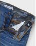 Name it KIDS regular fit jeans bermuda NKMSOFUS stonewashed Denim short Blauw Jongens Stretchdenim 110 - Thumbnail 4