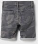 Name it KIDS regular fit jeans bermuda NKMTHEO met camouflageprint grijs Denim short Jongens Stretchdenim 110 - Thumbnail 4