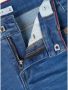 Name it KIDS slim fit jeans bermuda NKMTHEO stonewashed Denim short Blauw Jongens Stretchdenim 116 - Thumbnail 6