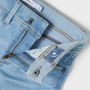 Name it KIDS slim fit jeans bermuda NKMSOFUS light denim short Blauw Jongens Stretchdenim 110 - Thumbnail 5