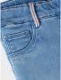 Name it MINI slim fit jegging NMFSALLI light blue denim Jeans Blauw Meisjes Lyocell (duurzaam materiaal) 110 - Thumbnail 3